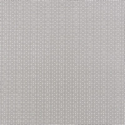 Schumacher Fabric CHINOIS FRET GREY/WHITE