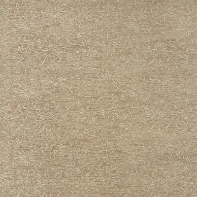 Schumacher Fabric FLOWER CHENILLE SANDSTONE