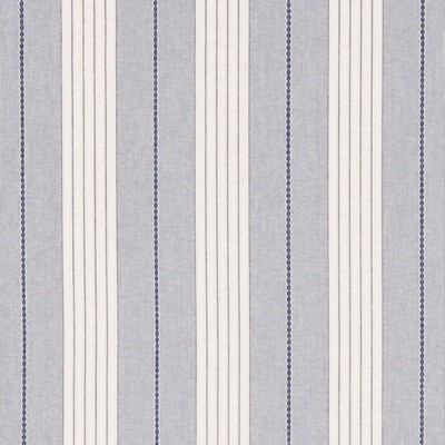 Schumacher Fabric AUDREY STRIPE NAVY