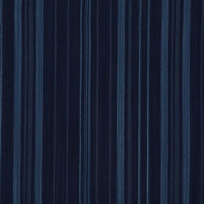 Schumacher Fabric CAJAMARCA STRIPE INDIGO