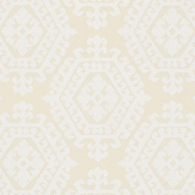 Schumacher Fabric OMAR EMBROIDERY IVORY