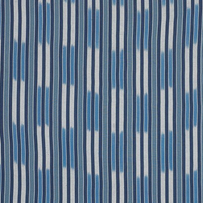 Schumacher Fabric CUSCO IKAT BLUE