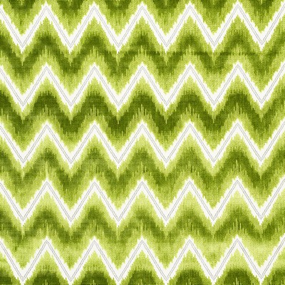 Schumacher Fabric CHEVRON VELVET LEAF