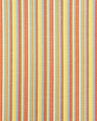 Schumacher Fabric Primavera Stripe Marigold Fabric