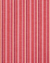 Schumacher Fabric Primavera Stripe Berry Fabric