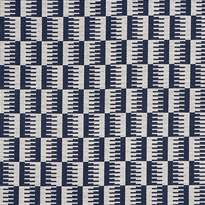 Schumacher Fabric DOVETAIL NAVY