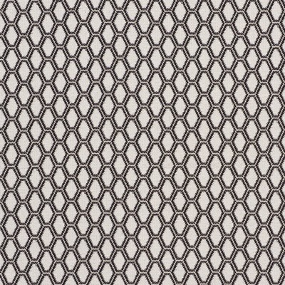 Schumacher Fabric BEEHIVE GRAPHITE