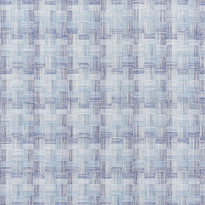 Schumacher Fabric BORO PLAID INDIGO