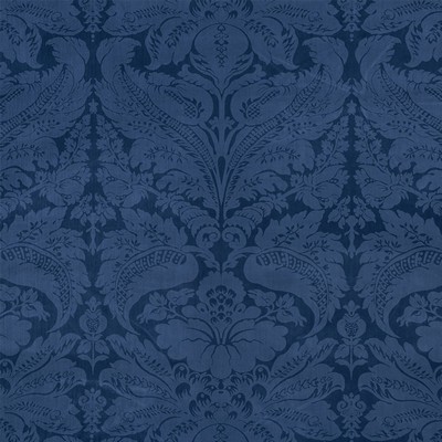 Schumacher Fabric CORDWAIN VELVET SAPPHIRE