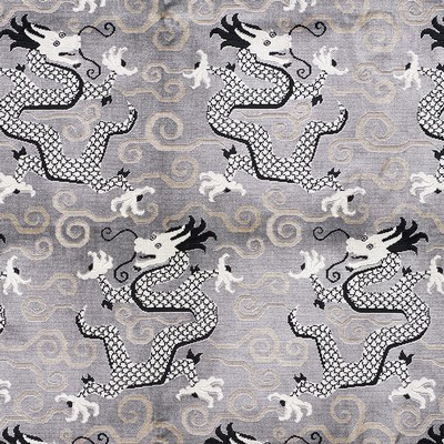 Schumacher Fabric BIXI VELVET SILVER