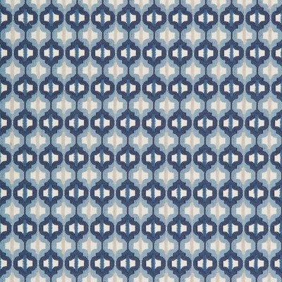 Kravet TURNED OUT TILE MARINE