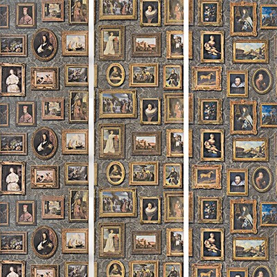 Kravet Wallcovering GALLERY CHARCOAL