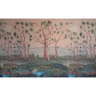 Kravet Wallcovering LANTERN PARADE DUSK