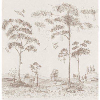 Kravet Wallcovering MYTHICAL LAND CLAY