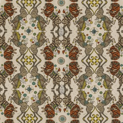 Clarke and Clarke CASPIAN LINEN GOLD