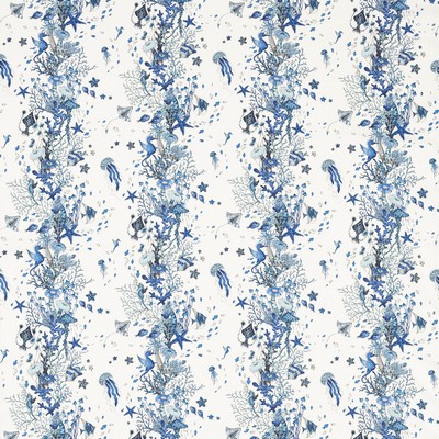 Clarke and Clarke SEAFOREST BLUE