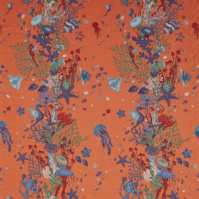 Clarke and Clarke SEAFOREST JACQUARD PEACH