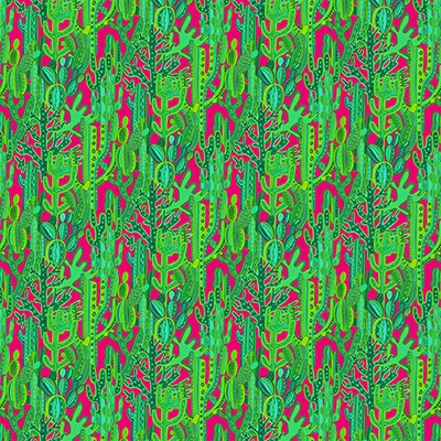 Kravet CACTUS ROSA/VERDE