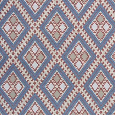 Kravet CHIHUAHUA AZUL/ROJO
