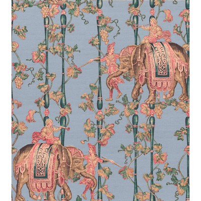 Kravet Wallcovering ELEFANTES AZUL CLARO