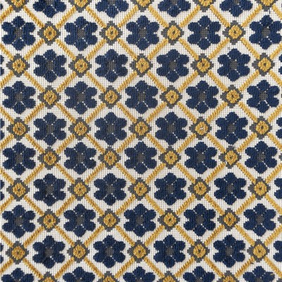 Kravet FRUELA NAVY/OCRE