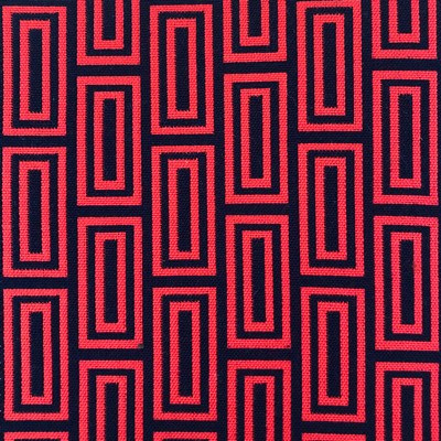 Kravet CALEB ROJO/NAVY