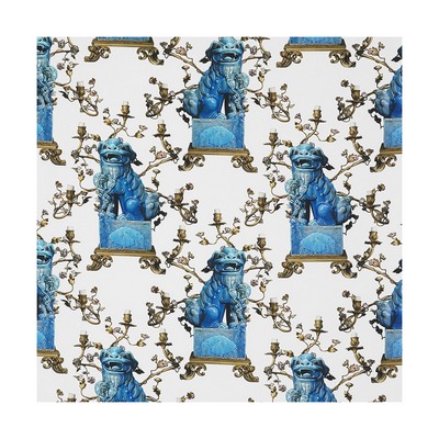 Kravet CHIEN BLANCO/AZUL