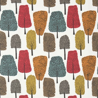 Kravet CEDAR TANGERINE/SULPHUR/CHILLI