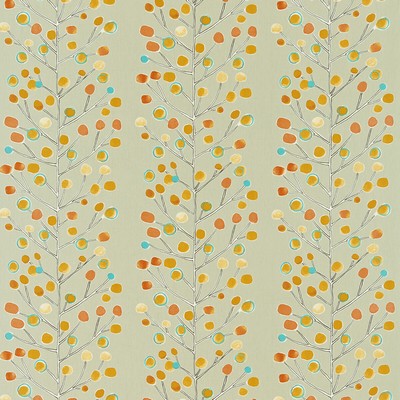 Kravet BERRY TREE NEUTRAL/TANGERINE