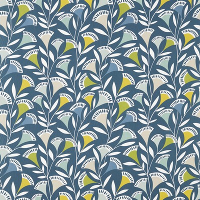 Kravet NOUKKU MIST/KIWI/MIDNIGHT