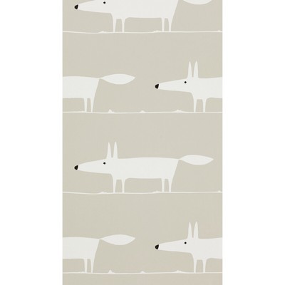 Kravet Wallcovering MR FOX WP SNOW