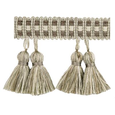 Kravet Trim PAIRED TASSELS PLATINUM