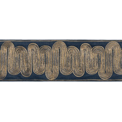 Kravet Trim ISCHIA TAPE GOLD/NAVY