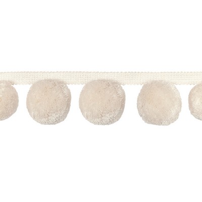 Kravet Trim JUNGLE POMS IVORY
