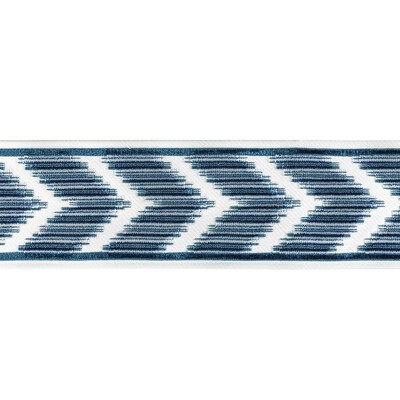 Kravet Trim CHEVRON VELVET TAPE INK