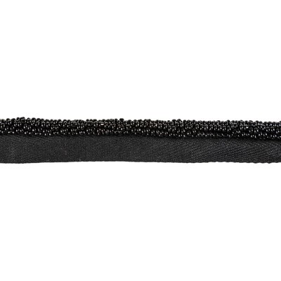 Kravet Trim LUXE BEAD CORD NOIR