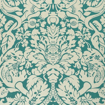 Clarke and Clarke Wallpaper VALENTINA TEAL