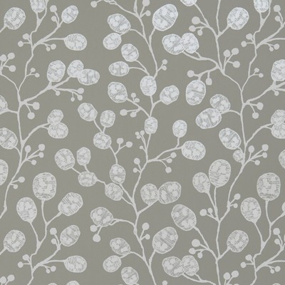 Clarke and Clarke Wallpaper HONESTY TAUPE/PEARL