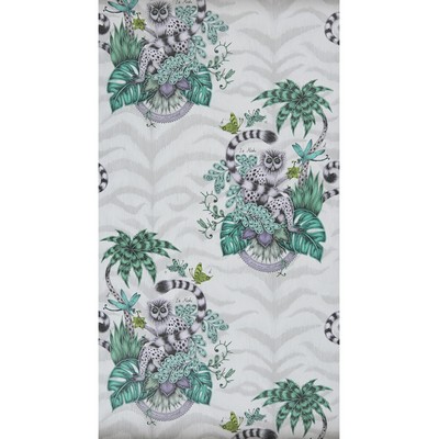 Clarke and Clarke Wallpaper LEMUR JUNGLE