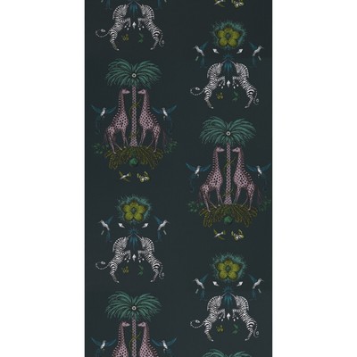Clarke and Clarke Wallpaper CREATURA TEAL