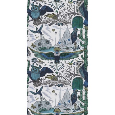 Clarke and Clarke Wallpaper FRONTIER BLUE 