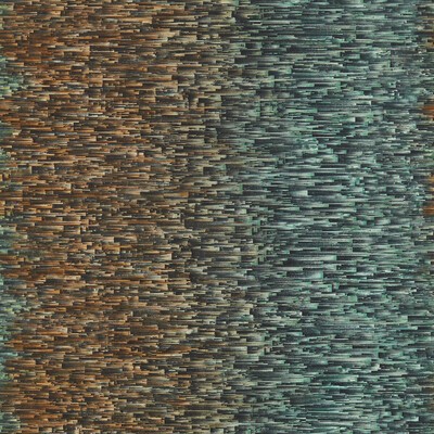 Clarke and Clarke Wallpaper OMBRE TEAL/SPICE WP