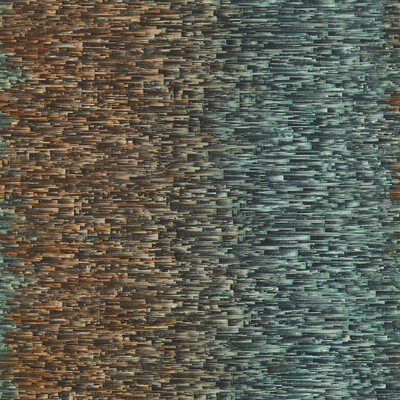 Clarke and Clarke Wallpaper OMBRE TEAL/SPICE WP