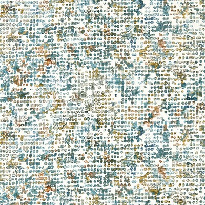 Clarke and Clarke Wallpaper SCINTILLA TEAL/SPICE WP
