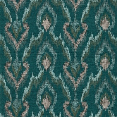 Clarke and Clarke Wallpaper VELLUTO TEAL WP