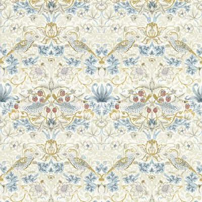 Clarke and Clarke Wallpaper STRAWBERRY THIEF LINEN WP