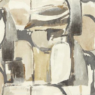 Clarke and Clarke Wallpaper FIGURA LINEN/CHARCOAL WP