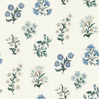 Clarke and Clarke Wallpaper LEIDEN DENIM WP