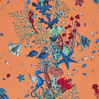 Clarke and Clarke Wallpaper SEAFOREST PEACH WP