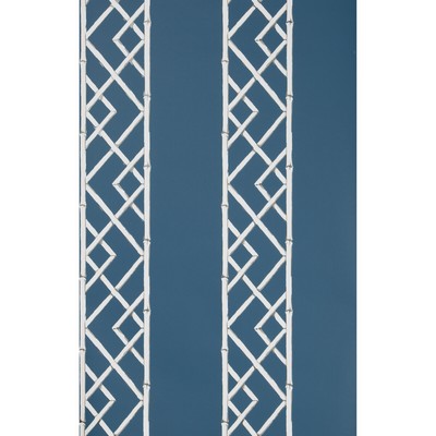 Kravet Wallcovering LATTICEWORK INDIGO